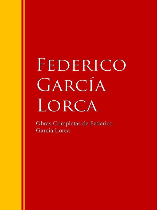 Title details for Obras Completas de Federico García Lorca by Federico García Lorca - Wait list